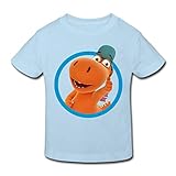 Spreadshirt Der Kleine Drache Kokosnuss Daumen Hoch Kinder Bio-T-Shirt, 110-116, Hellb