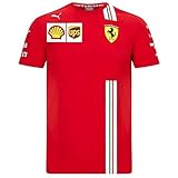 PUMA Herren Sf Leclerc Replica Tee T-Shirt, Rot, XL