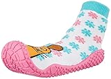 Playshoes Unisex-Kinder Socke DIE Maus Aqua Schuhe, Mehrfarbig (Weiß/Rosa 586), 26/27 EU