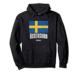 Stadt von Östersund - Schweden | Sweden Schwedische Flagge - Pullover H