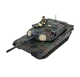 ZHOUZHONGLAN Solide 1/72 Kämpfer Modell, Militär M1A2 Kampfpanzer Modell, Erwachsene Collectibles und Geschenke, 4,4inch X1.7Inch I