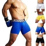 Männer Boxershorts Bunt Atmungsaktiv Unterhose Feiner Samt Gürtel Unterwäsche Retroshorts Weiche Boxer Shorts Solide Keine Seitennaht Höschen Loose Underwear Ostern Geschenk für Ihn Mann E