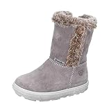 RICOSTA Mädchen Stiefel USKY von Pepino, Weite: Mittel (WMS),Sympatex,gefüttert,Kinderschuhe,Boots,Winterschuhe,Meteor (462),26 EU / 8.5 Child U
