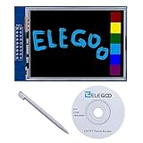 ELEGOO UNO R3 2,8' TFT Touchscreen mit SD Karten Slot für Arduino UNO R3 Bibliotheken auf CD Mitg