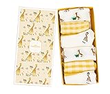 Caramella 🎁 süße lustige Sommer Füßlinge Socken Geschenkbox für Frauen und Mädchen, tolle Geschenkidee für besonderen Anlass, EU 34-39, 6 Paar bunte Socken (Giraffe)