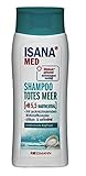 ISANA MED Shampoo Totes Meer - mit juckreizlinderndem Wirkstoffkomplex & wertvollen Mineralien aus dem Toten Meer - 200