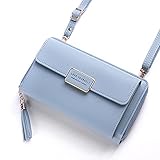 Yunyan Handy Geldbörse Crossbody Bag Fashion Wallet Umhängetasche Wallet Handtasche für F