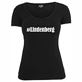 Damen T-Shirt #Lindenberg Größe 2XL Farbe Schwarz Druck W