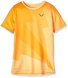 Nike Jungen NKCT Rafa GX T-Shirt, Orange (Melon Tint/Thunder Grey), L