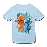 Spreadshirt Der Kleine Drache Kokosnuss Freundschaft Kinder Bio-T-Shirt, 110-116, Hellb