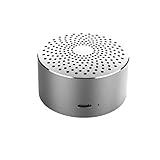 QIXIAOCYB Bluetooth- Lautsprecher Silber Mini- Lautsprecher tragbare drahtlose Bluetooth- Freisprecheinrichtungsfrist mit Mik