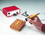 Brennstation mit Ständer, Holz-/ Kork-/ Leder- und B