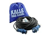 CEE-Verlängerungskabel Campingkabel Wohnmobil-Kabel Caravan-Leitung H07RN-F 3G 2,5mm² 25 Meter von KALLE DAS KABEL