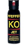 2 Dosen Profi Pfefferspray Ballistol KO-JET 100 ml - Sprühstrahl mit bis zu 5 m Reichw