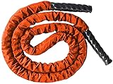 JQDMBH Springseil,Springseil Speed Rope Arm-tragendes Dickes Seil physischer Fitness-Springseil for Fettverlust, Ausdauer-Training for Boxen, MMA (Color : Orange)