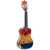 Fazley K6023 concert ukulele, rainbow