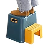 Step Stool Tritthocker Abnehmbarer Mini-Tritthocker mit Rutschfestem Pedal, Leichte Platzsparende Küchenleitern, für Schränke, Schrankreinigung, Vorhänge Zum Aufhäng