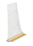 30 Stab Anputzleiste 6 mm mit Gewebe 72m Putzleiste Fensterleiste Wandleiste Leiste Putzprofil Einputzprofil 240