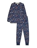 Sanetta Jungen lang blau Baby-und Kleinkind-Schlafanzüge, Nordic Blue, 116