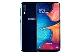 Samsung Galaxy A20e Smartphone (14.82cm (148.2 mm) 5.8 Zoll) 32GB interner Speicher, 3GB RAM, Dual SIM, Blau) - Deutsche V