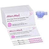 MOMMED 50 Ovulationstest Streifen + 50 Sammelbecher, Genaue Verfolgung des Ovulationstest,Hochempfindliche O