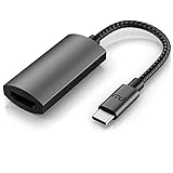 CSL - USB C auf HDMI Adapter 4k 60Hz - Thunderbolt 3 auf HDMI Adapter - kompatibel mit MacBook Pro 2019/2018 / 2017, MacBook Air 2020, iPad Pro 2020, Samsung Galaxy S10 / S9, Dell XPS 13/15