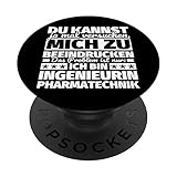 Ingenieurin Pharmatechnik lustig PopSockets mit austauschbarem PopGrip