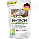 EWL Naturprodukte Natron Pulver Baking Soda 1250g extra Vorteilspack Hochreine deutsche Lebensmittelqualität I Backpulver I Deutsche Herstellung u. Abfüllung I Natronpulver Backing