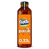 Fanta Sirup Orange, (1 x 330 ml) - 1x Flasche ergibt bis zu 5 Liter Fertiggetränk
