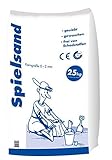 Hamann Mercatus GmbH Aktionsspielsand Spielsand Kinder Sandkasten Sand 25 kg - gesiebt & gewaschen - frei von S