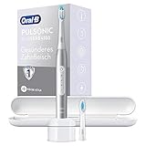 Oral-B Pulsonic Slim Luxe 4500 Elektrische Schallzahnbürste/Electric Toothbrush, 2 Aufsteckbürsten, 3 Putzmodi für Zahnpflege und gesundes Zahnfleisch, Reiseetui, p