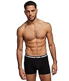 KARL LAGERFELD Mens Logo Set (Pack of 3) Trunks, Multi, XS