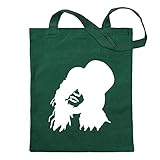 Kiwistar Rockmusiker Rockband Tragetasche Baumwolltasche Stoffbeutel Umhängetasche Langer Henk