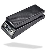 Sutinna Gitarren-Stereo-Lautstärkepedal, DF2210 Klassisches Wah-Wah-Pedal Wah-Gitarreneffektpedal Aktive Lautstärke und Wah-Expression-Pedal für Band-, DJ- und G