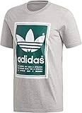 adidas Originals T-Shirt Herren Filled Label ED6939 Grau, Größe:XXL