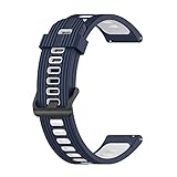 Tiggo 20mm Armband für Garmin Venu Sq, Silikon Sport Band Ersatzband Verstellbares Weiches Silikonband,Uhrenarmband Armbänder Wrist Strap für Garmin Venu/Garmin Vivoactive 3/Vivoactive 3 Music (C10)