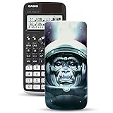 Casio FX-991DE X wissenschaftlicher ClassWiz Rechner mit Art-Case 'monkey'