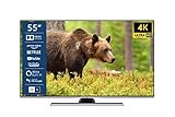 JVC LT-55VU8155 55 Zoll Fernseher / Smart TV (4K Ultra HD, HDR Dolby Vision, Triple-Tuner) - 6 Monate HD+ inklusive [2022]