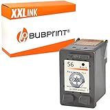 Bubprint Kompatibel Druckerpatrone als Ersatz für HP 56 für DeskJet 5150 5550 5600 5650 5652 OfficeJet 5510 5605Z 5610 5615 PhotoSmart 7760 PSC 1110 1210 1215 1315 1315S 1350 Schw