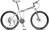 aipipl Klappbares Mountainbike-Rennrad MTB 21 Speed ​​Bikes für Herren Räder für Offroad-Bikes für Erwachsene F