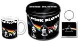 Pink Floyd Geschenkdose, Tasse, Schlüsselanhänger als Geschenkset Fanartik