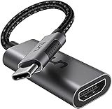 uni USB C auf HDMI Adapter [4K@60Hz], USB Typ C zu HDMI Adapter [Thunderbolt 3 kompatibel] für MacBook Pro 2019/2018/2017, MacBook Air, iPad Pro, Samsung S10, Surface Book 2 usw. G