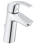 GROHE Eurosmart | Badarmatur - Einhand-Waschtischbatterie, mit Ablaufgarnitur | M-Size | chrom | 23322001