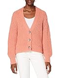 rich&royal Damen 2009-133 Strickjacke, Spiced Coral, L