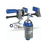 Dremel 2500 Multi Vise - Multi Schraubstock (mit Abnehmbare Soft-Spannbacken und Werkzeugständer-Adapter zum Halten von Werkzeugen)