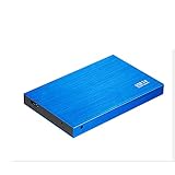 Xooz Tragbare Dünne Externe Festplatte Externe Festplatte Hochgeschwindigkeitstyp-C-Kompatibler USB 3.0-Festplatte Für Mac, PC, Laptop,Blau,1TB