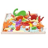 Modellbau Puzzle Mechanische Puzzle Modellbausatz Hölzerne Kinder Frühe Kindheit Dreidimensionale Kinder Puzzle Puzzle Jenga Bausteine ​​Kinder Kindergarten Holz Spielzeug-T