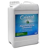 Cristal 3 Liter Algenverhütung schaumfrei für den Pool: Hochkonzentrierter Algenverhüter - Effektives Algenmittel für klares Poolwasser, auch geeignet für Gegenstromanlagen!