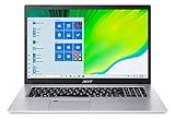 Acer Aspire 5 A517-52-59SV, 43,9 cm (17,3 Zoll) Full-HD-IPS-Display, Intel Core i5-1135G7, Iris Xe Graphics, 8 GB DDR4, 512 NVMe SSD, WiFi 6, Fingerabdruckleser, Tastatur mit Hintergrundbeleuchtung