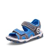 Superfit Mike 3.0 Riemchensandalen, HELLGRAU/BLAU, 26 EU